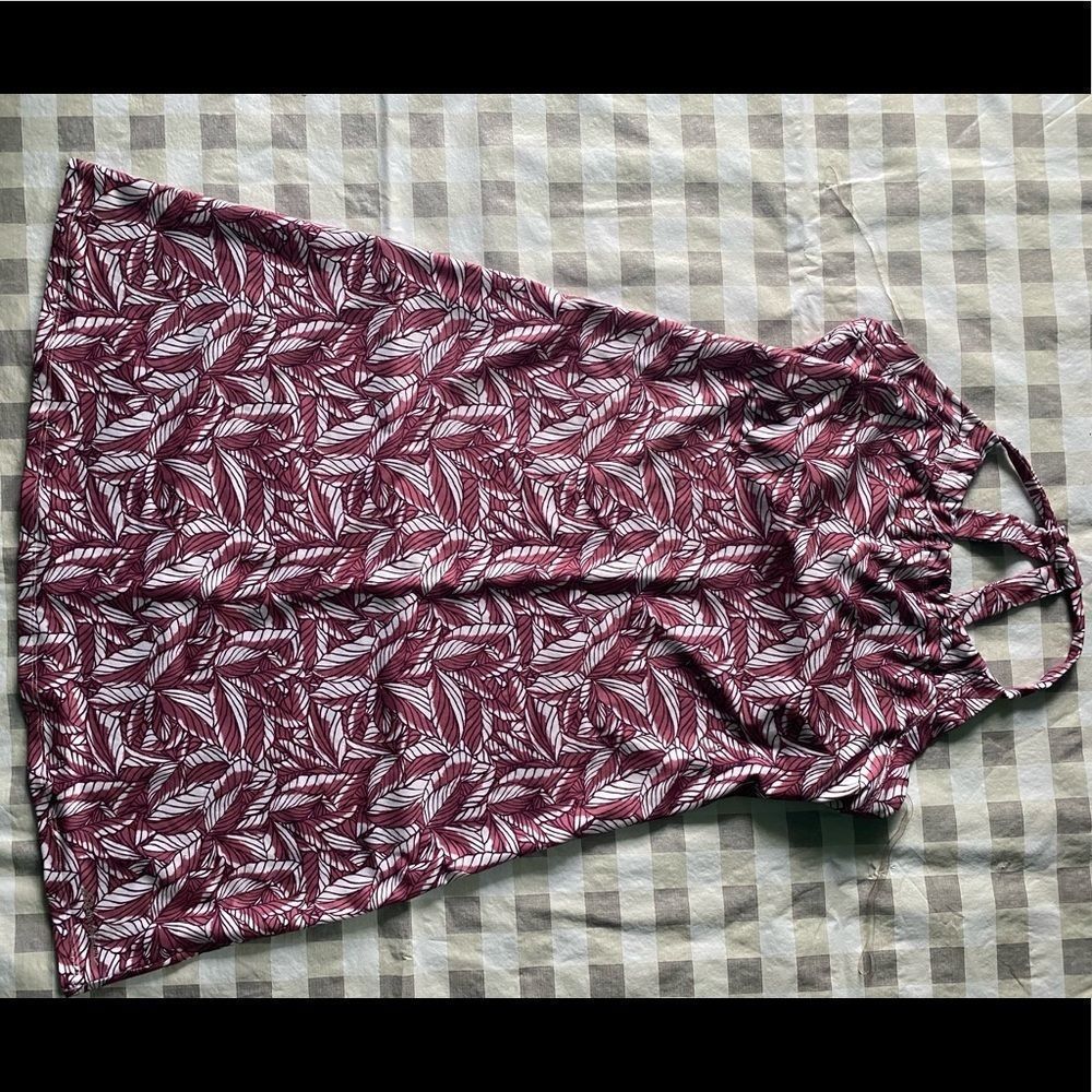 Eddie Bauer Harmony Palm Leaf Dress